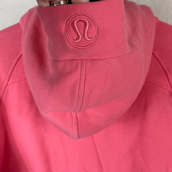 Lululemon Scuba Oversized Half-Zip Hoodie Lip Gloss Size M/L - Picture 6 of 10
